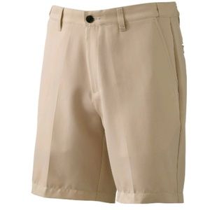 NWT Big Tall Flat Front Easy Care shorts microfiber Big Tall Size adjustable 52